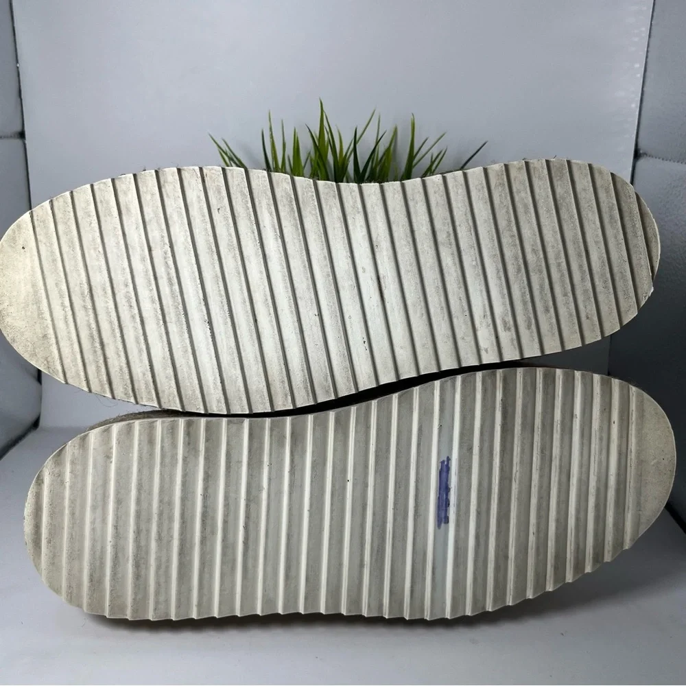 Rag & Bone Kent Platform Leather & Jute Espadrille Sneakers White 38 Classic‎ - Picture 12 of 12